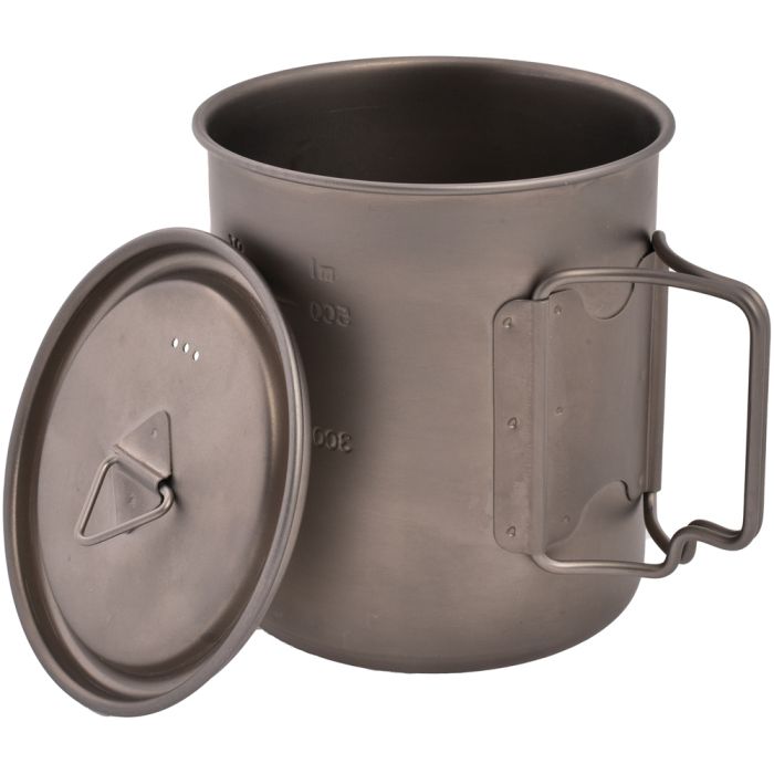 Space Saver Mug with Lid - Titanium 750 ml