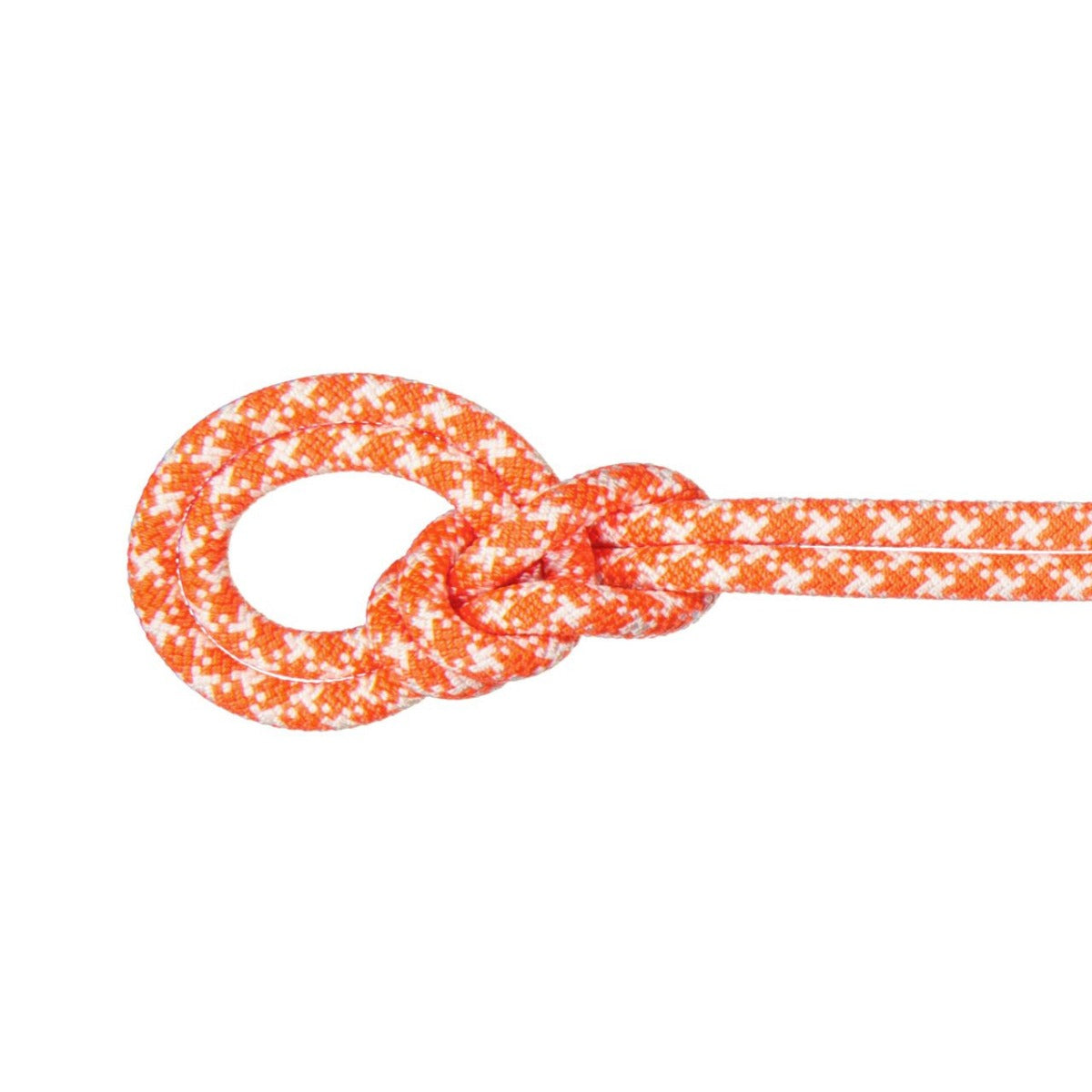 Crag Classic 9.5mm x 70m Climbing Rope - Vibrant Orange/White