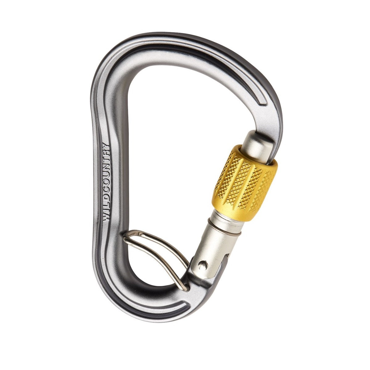 Wild Country Xenon HMS Belay Carabiner - Grey/Yellow