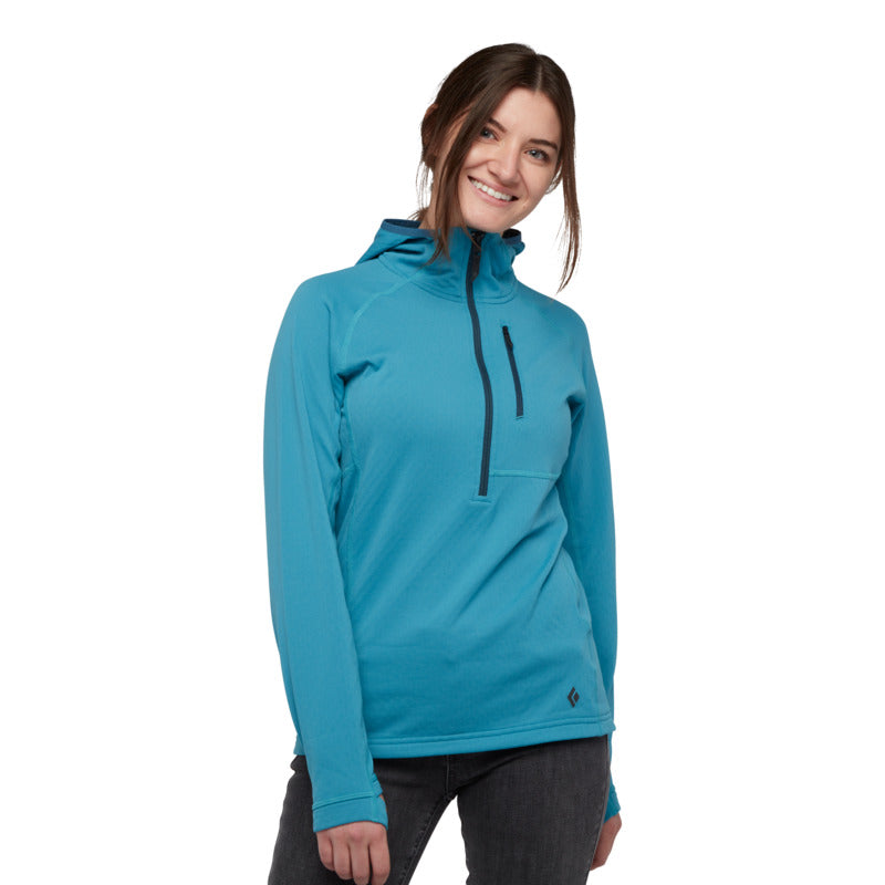 Women's Coefficient Quarter Zip Hoody