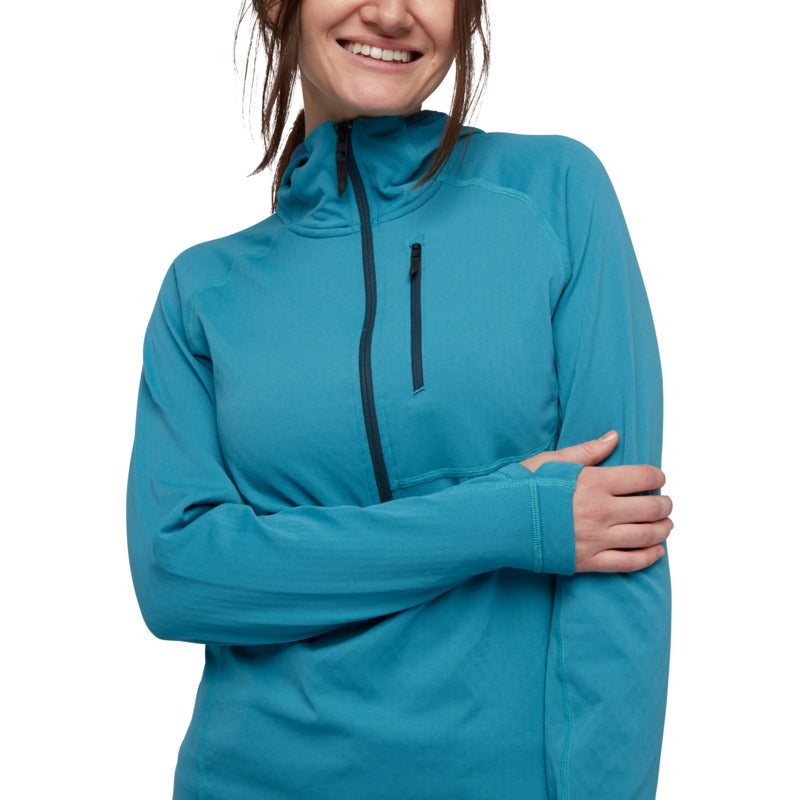 Women's Coefficient Quarter Zip Hoody