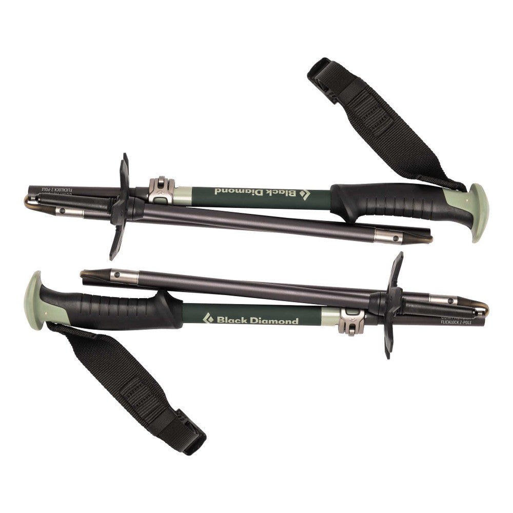 Black Diamond Compactor Ski Poles Collapsed