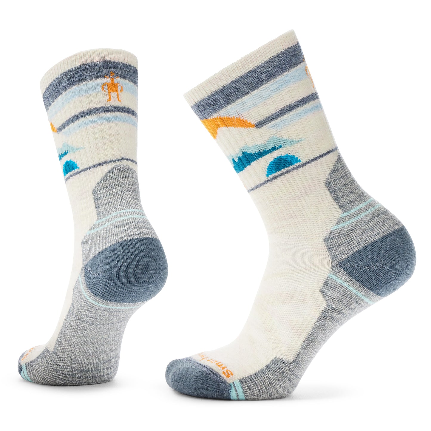 Hike Light Cushioin Mountain Moon Crew Socks - Women's