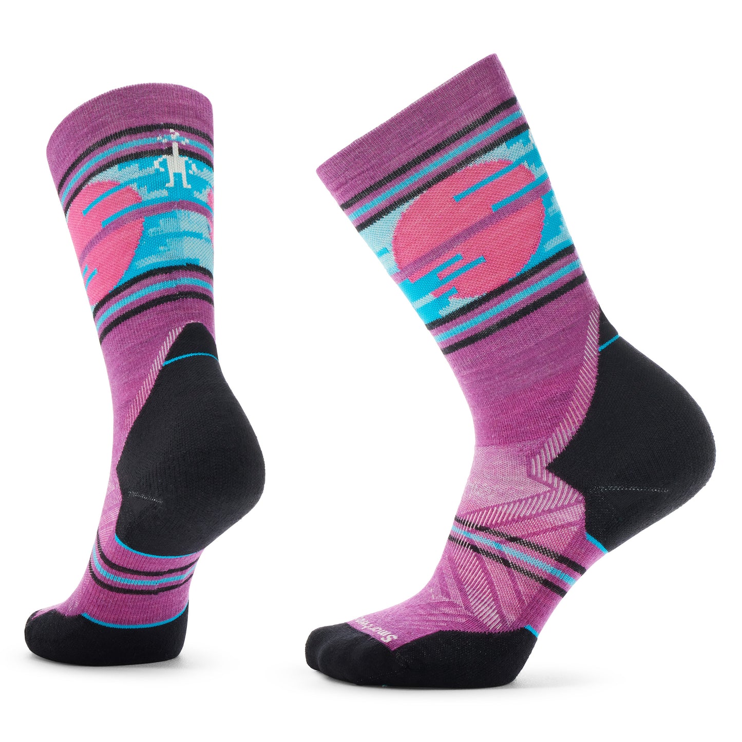 Trail Run Sunset Trail Crew Socks - Women's