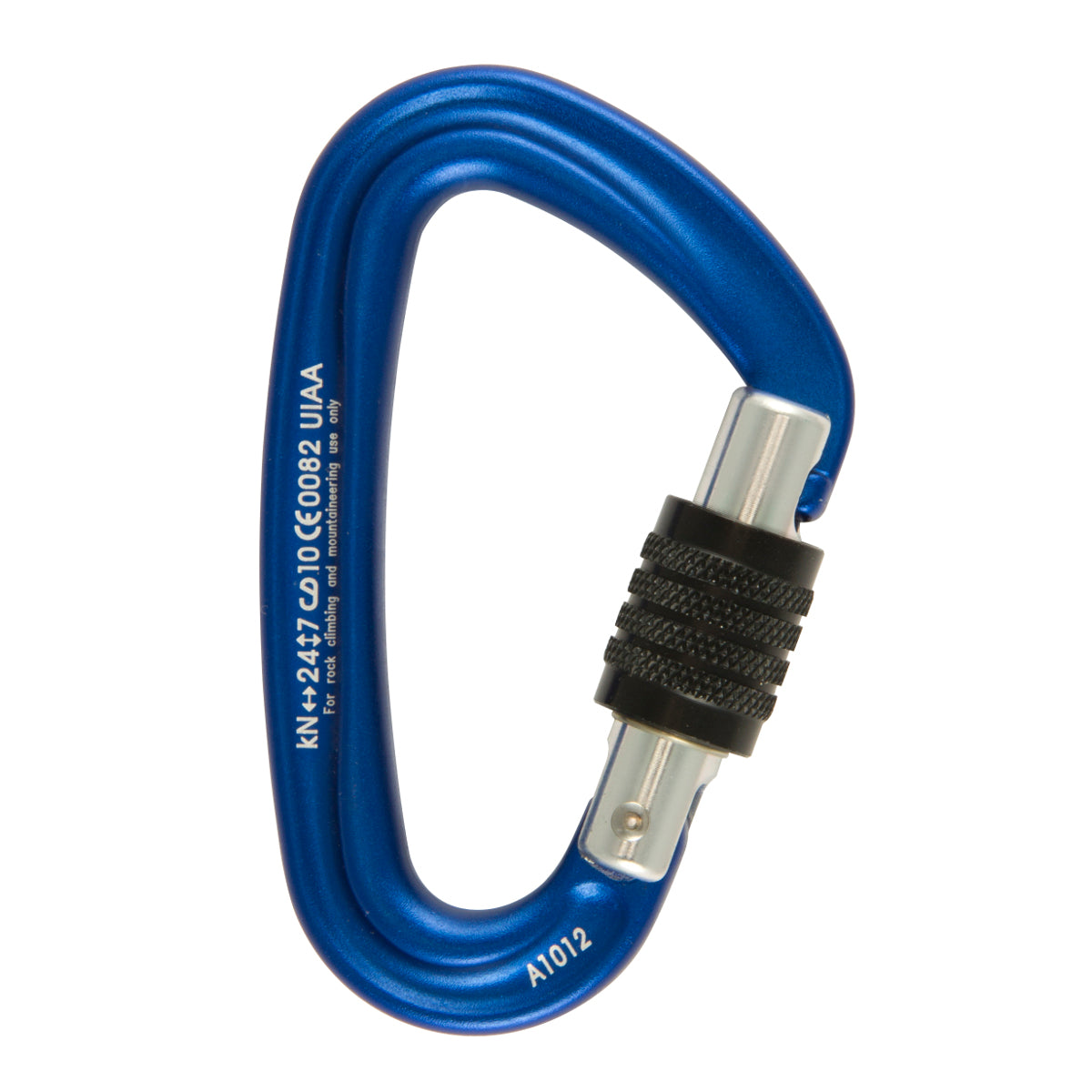 Metolius Bravo Key Lock Screwgate Carabiner - Blue