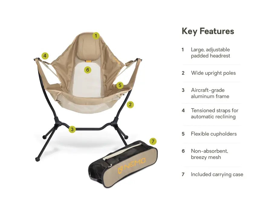 Nemo Stargaze Reclining Camp Chair 12