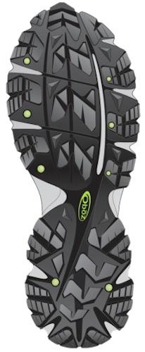 Sawtooth outsole