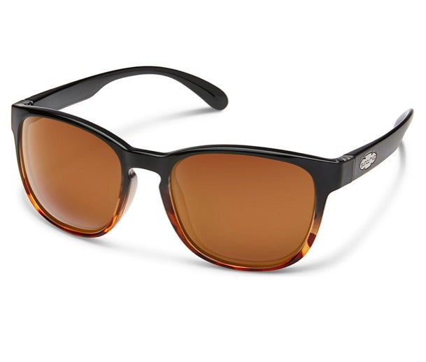 Black Tortoise Fade frame w/ a Polarized Brown lens