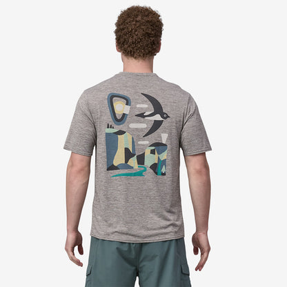 Capilene Cool Daily Graphic Shirt - Lands - Men's