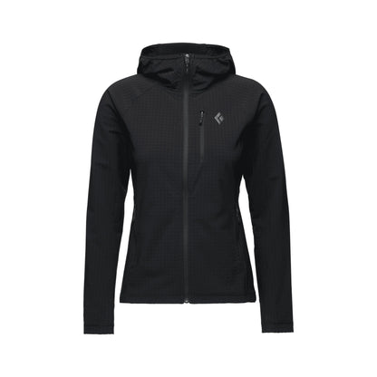 Black Diamond Coefficient Storm Hoody - Womens - Black
