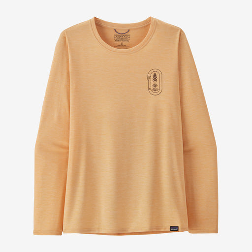 Long-Sleeved Capilene Cool Daily Graphic Shirt - Lands - Women's