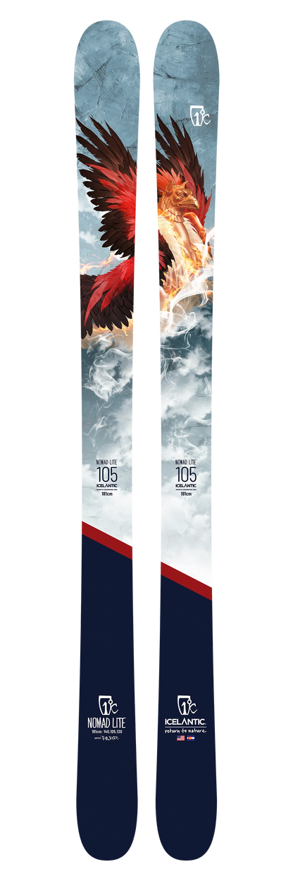 Icelantic Icelantic Nomad 105 Lite Alpine Touring Skis Icelantic Icelantic Nomad 105 Lite Alpine Touring Skis