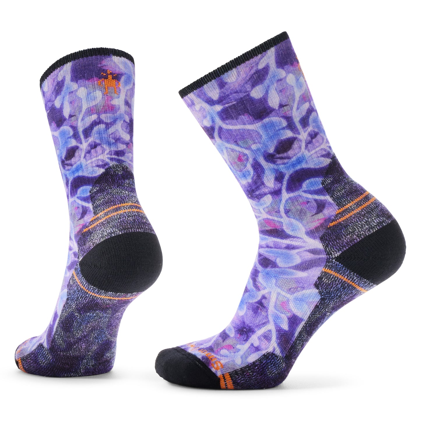 Hike Light Cushion Floral Print Crew Socks - Women's