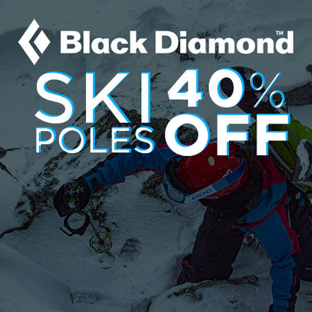 Black Diamond Ski Poles 40% Off