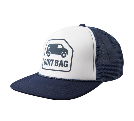 Black Diamond Flat Bill Trucker Hat - Cpt/whit 1