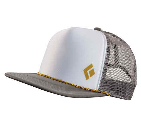 Black Diamond Flat Bill Trucker Hat - Grnt/cry 1