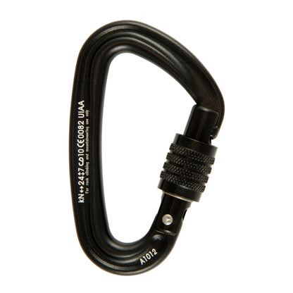 Metolius Bravo Key Lock Screwgate Carabiner Black