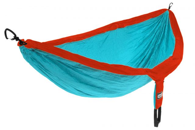Eagles Nest Outfitters Doublenest Hammock Aqua/Red