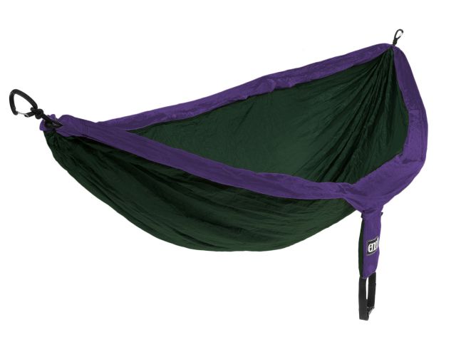 Eagles Nest Outfitters Doublenest Hammock Purple/Forest