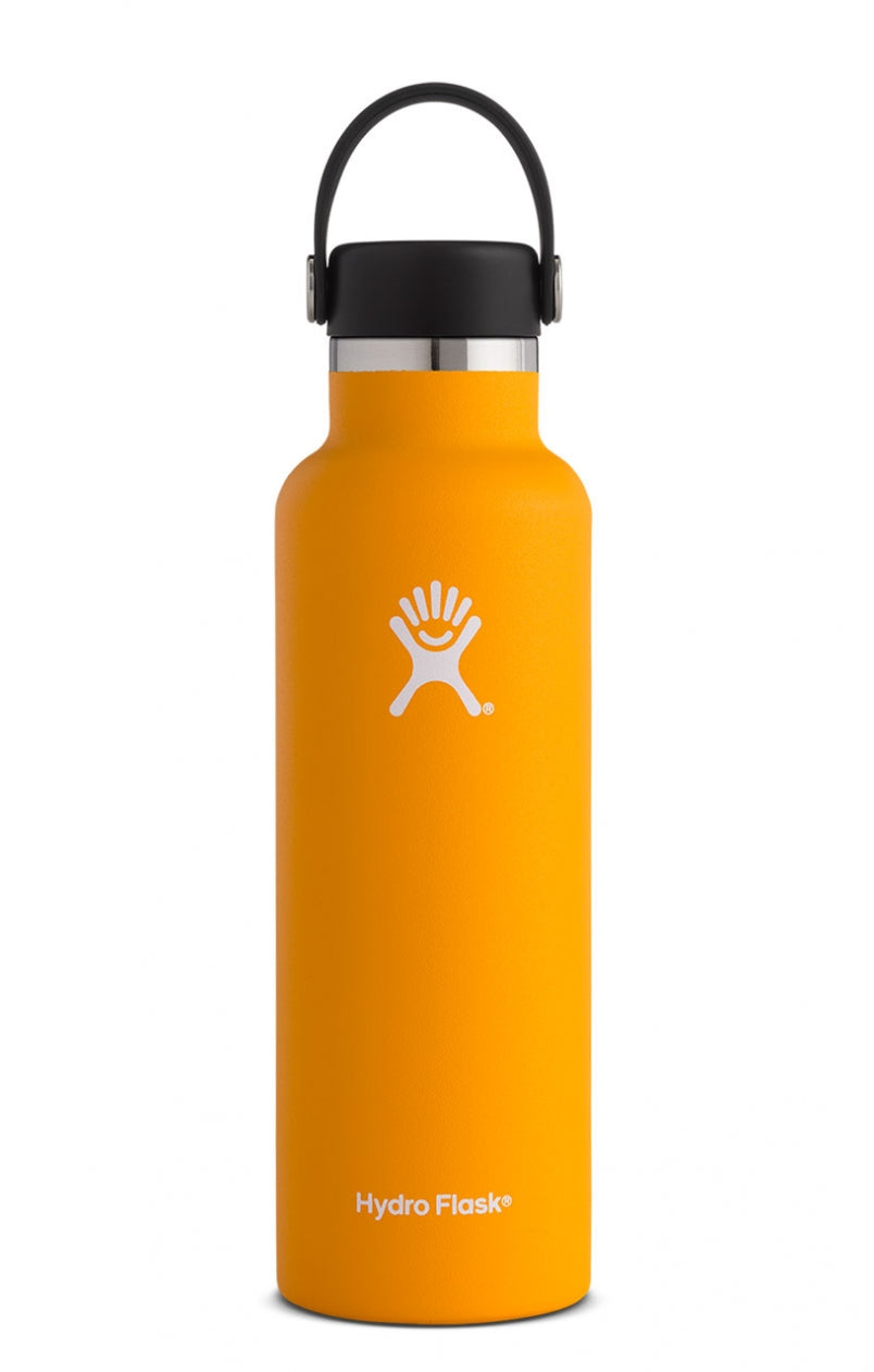 Hydro Flask 21-oz Standard Mouth Bottle W/ Flex Cap - Mango 1