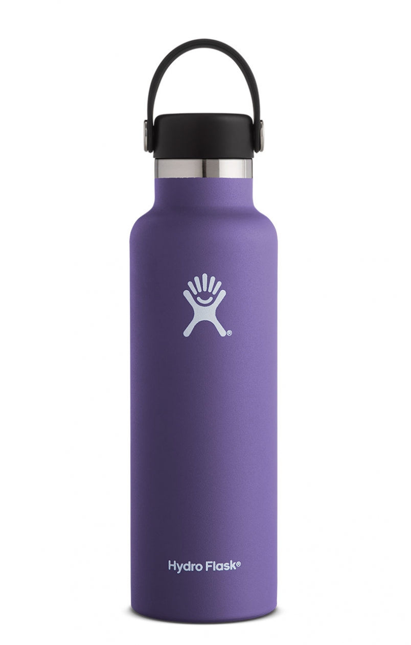 Hydro Flask 21-oz Standard Mouth Bottle W/ Flex Cap - Plum 1