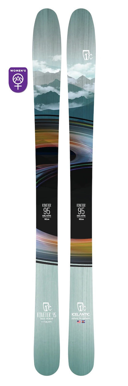 Icelantic Riveter 95 Alpine Touring Ski - Women's 3