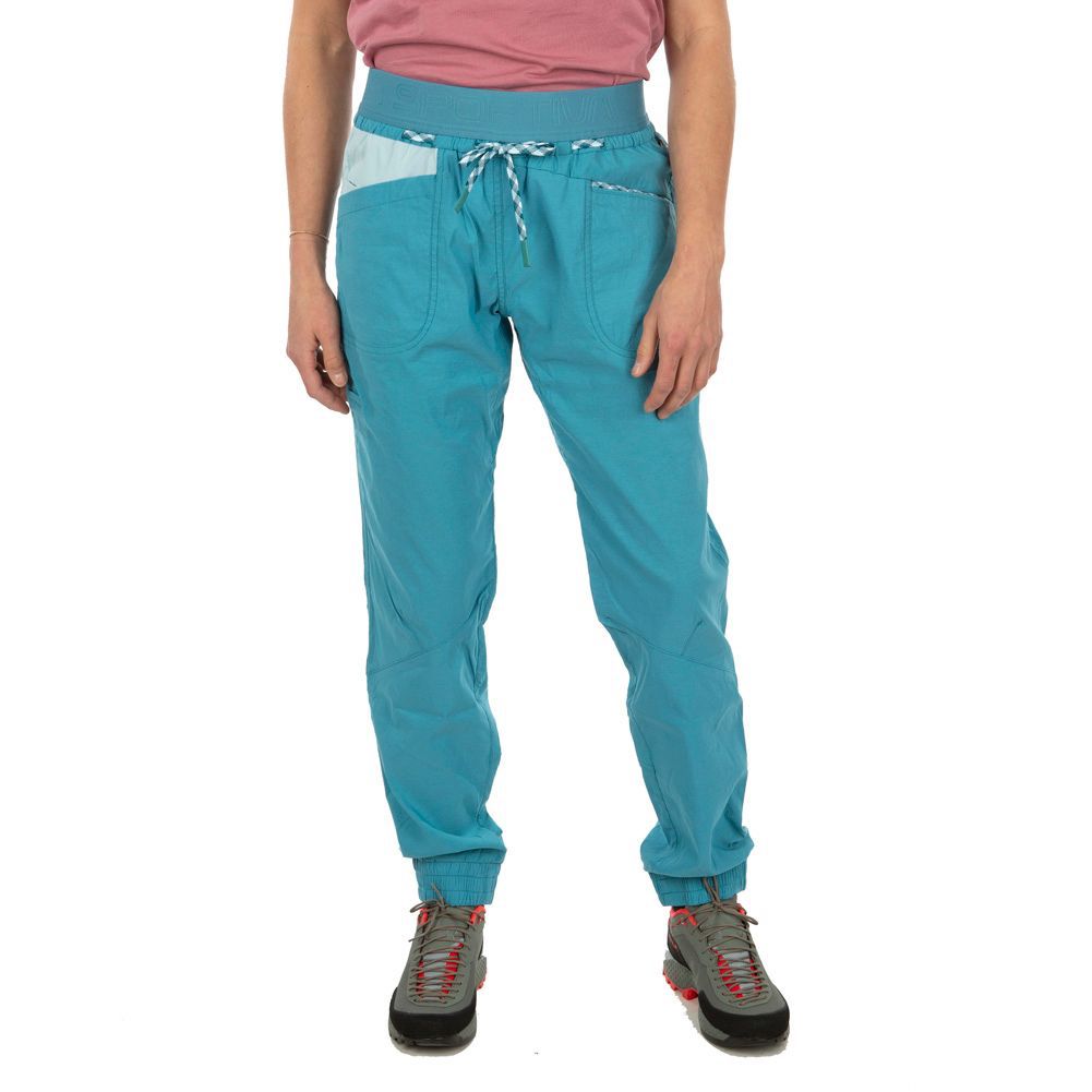 La Sportiva W's Mantra Pant 2022 - Topaz/celestial Blue 1