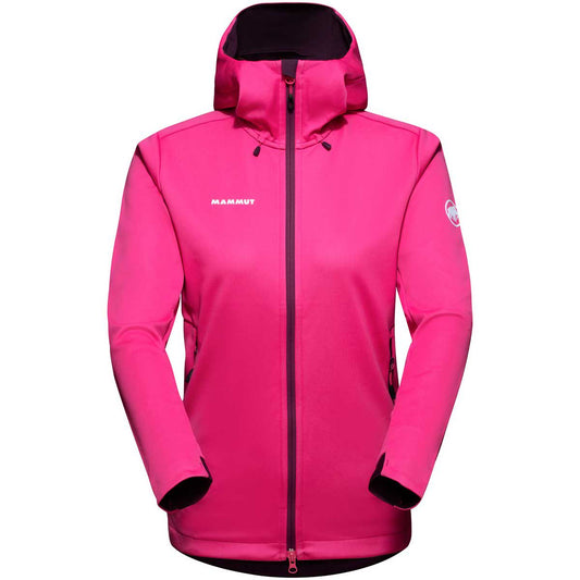 Mammut Ultimate VII SO Hooded Jacket - Womens Pink