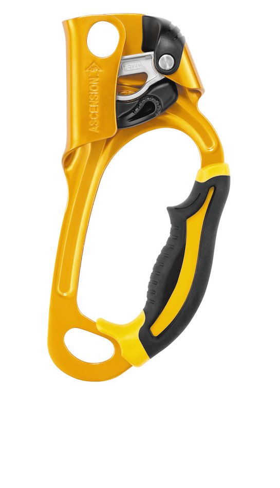 Petzl Ascension Rope Ascender - Right - Yellow