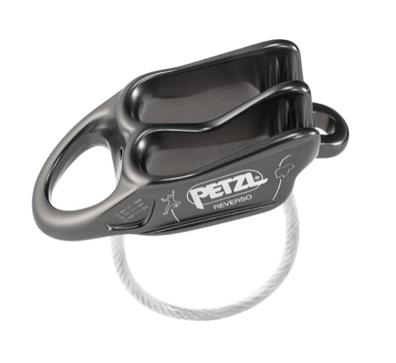 Petzl Reverso Belay Device - Gray