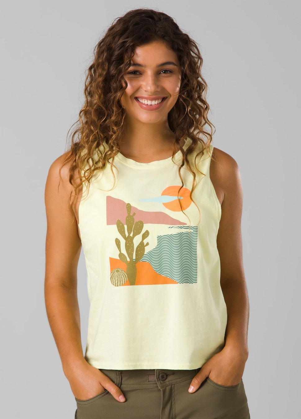 Prana Organic Graphic Sleeveless - Women's 5