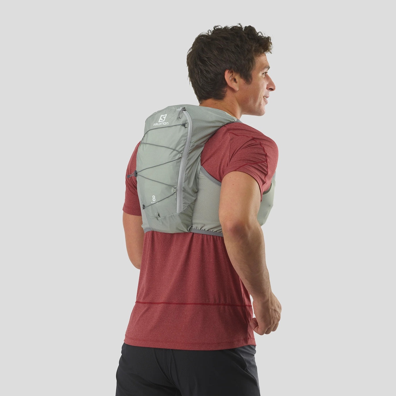 Salomon Active Skin 8 Running Vest With Flasks 1