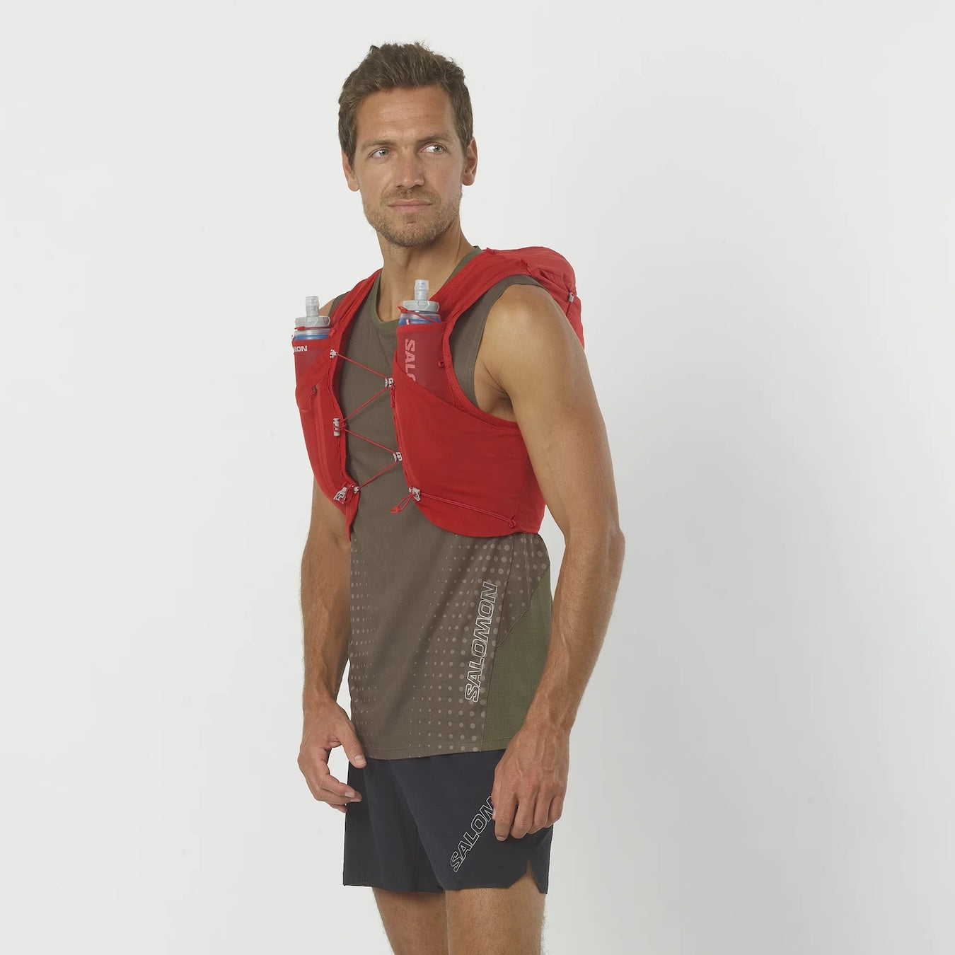 Salomon Adv Skin 12 Running Vest W/ Flasks 9
