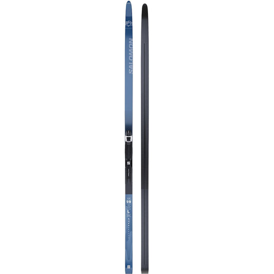 Salomon Escape Snow 59 Nordic Skis W/ Prolink Auto Classic Binding 1