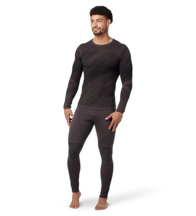 Smartwool Intraknit Thermal Merino Base Layer Pattern Crew - Men's 2