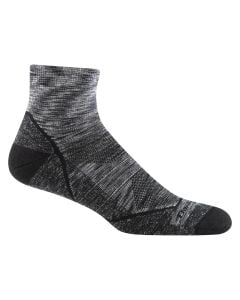 Darn Tough Light Hiker Quarter Lightweight Hiking Sock - Men's - Space Gray