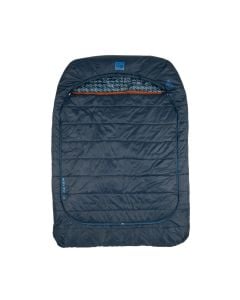 Kelty Tru.Comfort Doublewide 20ºF Down Sleeping Bag - Pageant Blue/Hiker