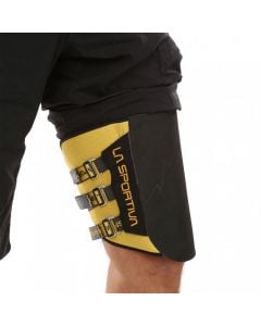 La Sportiva Laspo Knee Pad - Black/Yellow