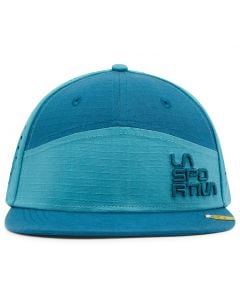 La Sportiva Traverse Trucker Hat - Storm Blue/Lime Punch