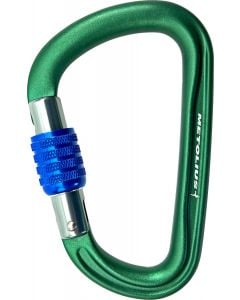 Metolius Rig Screw Lock Carabiner - Green