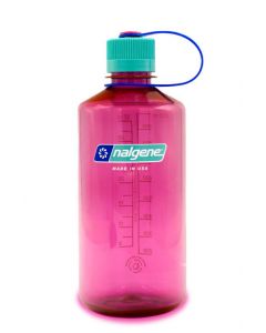 Nalgene Narrow Mouth Sustain Water Bottle - 32oz - Electric Magenta
