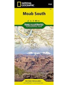 National Geographic Maps Trails Illustrated Map #501 Moab South 1