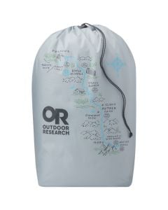 Outdoor Research PackOut Graphic Stuff Sack - 20L - Titanium