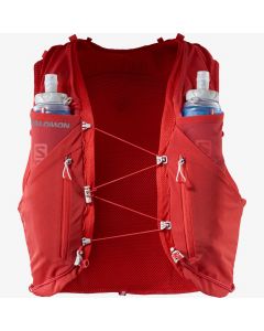 Salomon ADV Skin 12 Hydration Vest w/ Flasks - Unisex - Goji Berry