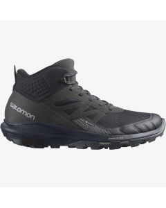 Salomon Outpulse Mid GTX Hiking Boot - Men's - Black/Ebony/Vanilla Ice