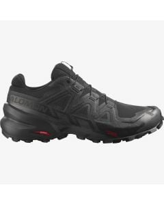 Salomon Speedcross 6 GTX Trail Running Shoe - Men's - Black/Black/Phantom