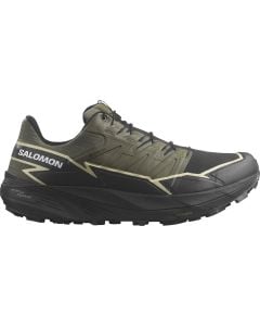Salomon Thundercross Gore-Tex Trail Running Shoe - Men's - Olive Night/Black/Alfalfa