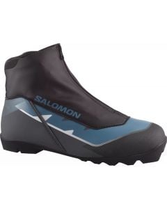 Salomon Escape Nordic Ski Boots - Men's - Black / Castlerock / Blue Ashes