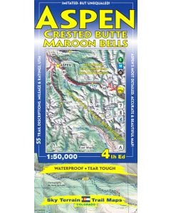 Sky Terrain Maps Aspen/c.butte/m.bells 4th Ed 1