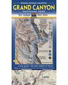 Sky Terrain Maps Grand Canyon Np 5th Edition 1